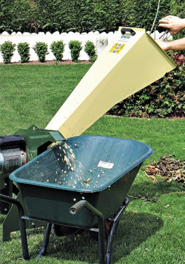 Biotrituradora eléctrica alquiler Jardinería