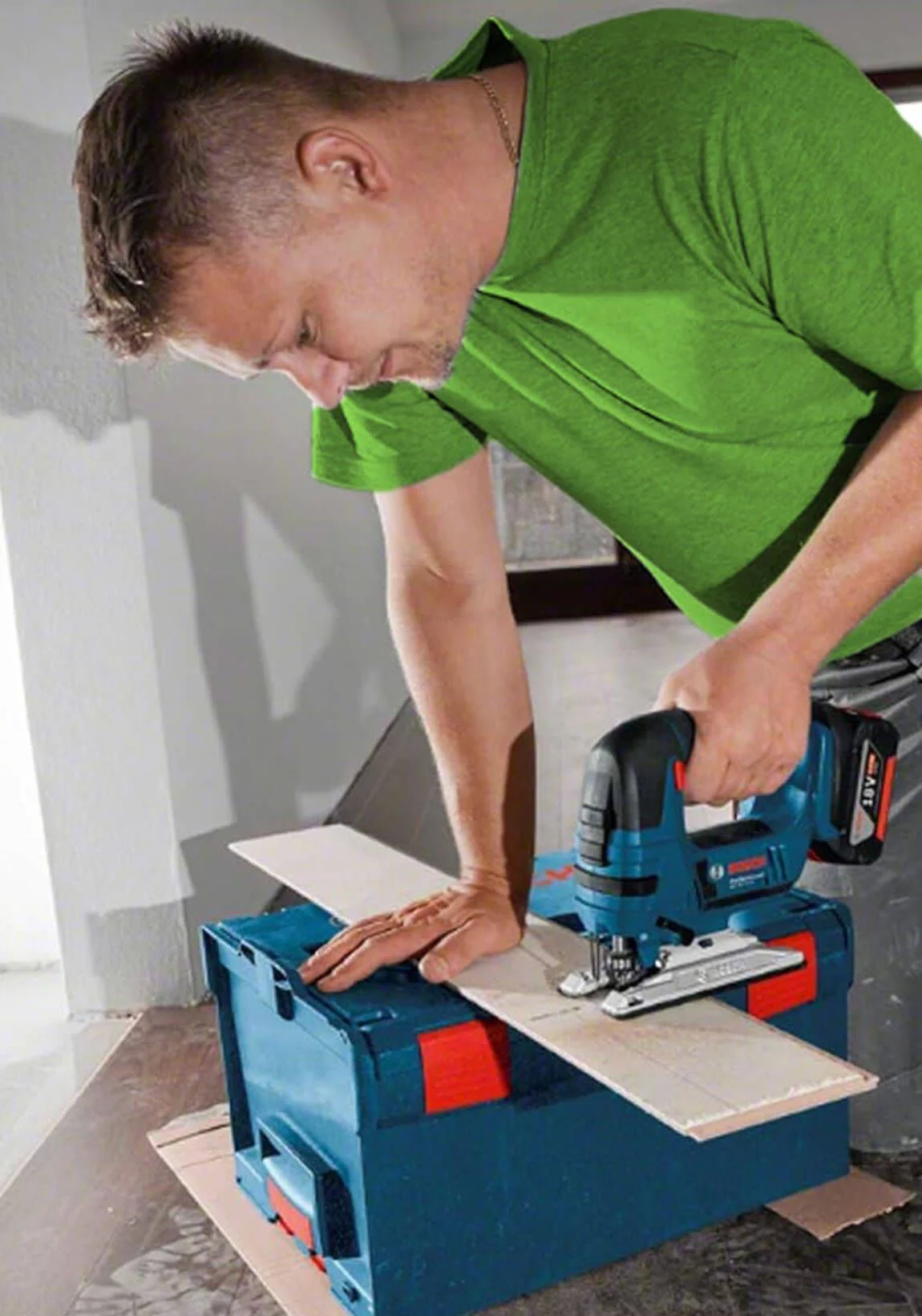 Caladora Bosch GST 18V-LI B bricolaje y reformas alquiler online