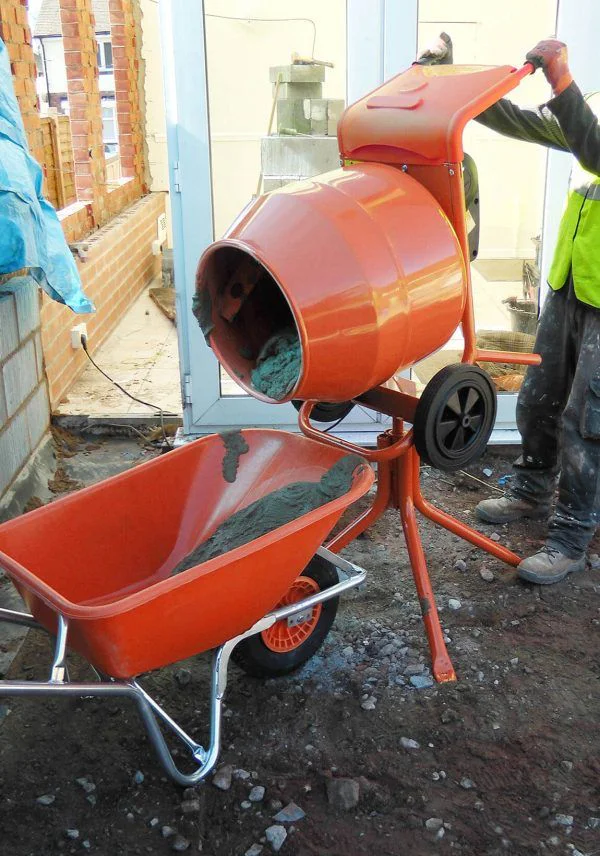 Alquiler de Hormigonera eléctrica 90 l para particulares