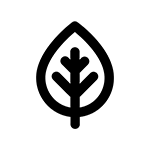 Icono servicio sostenible apagado
