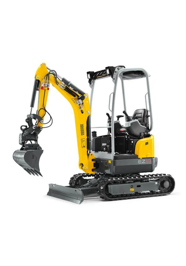Alquiler de Mini excavadora 1700 Kg Wacker Neuson EZ17