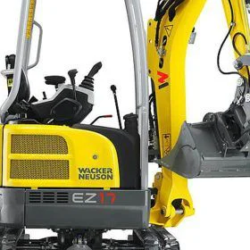 Alquiler de Mini excavadora 1700 Kg para particulares
