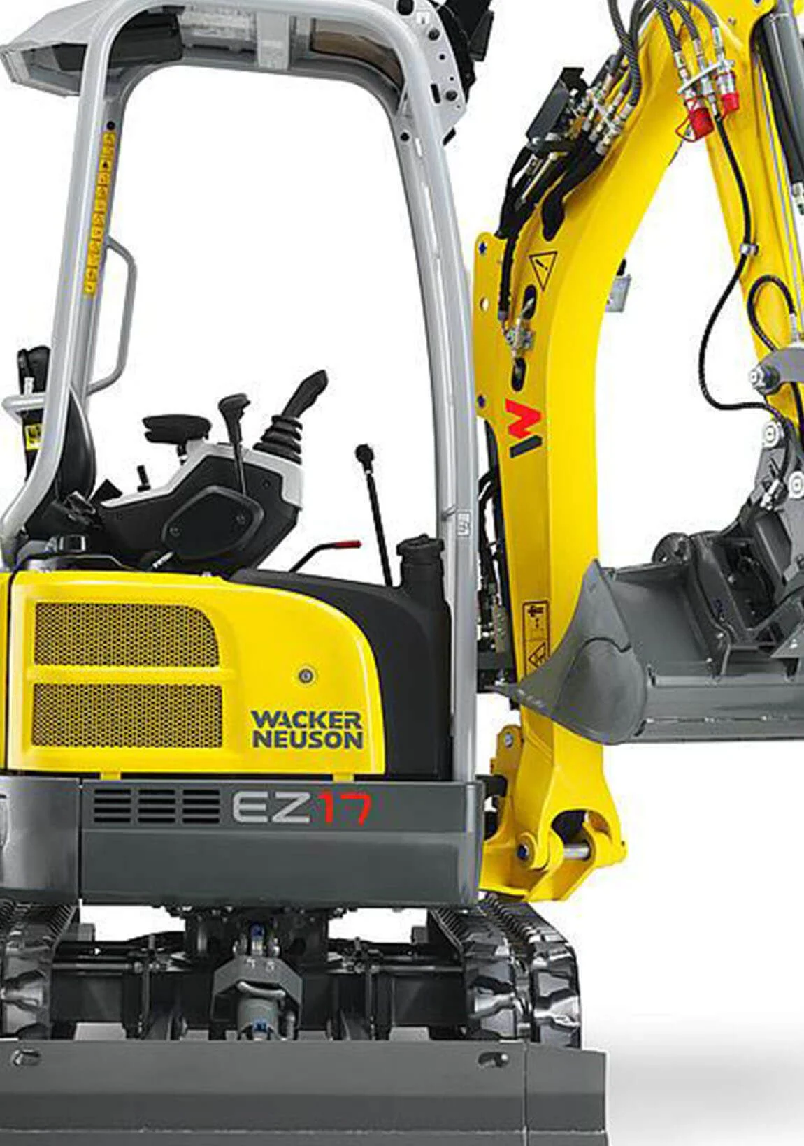 Alquiler de Mini excavadora 1700 Kg para particulares