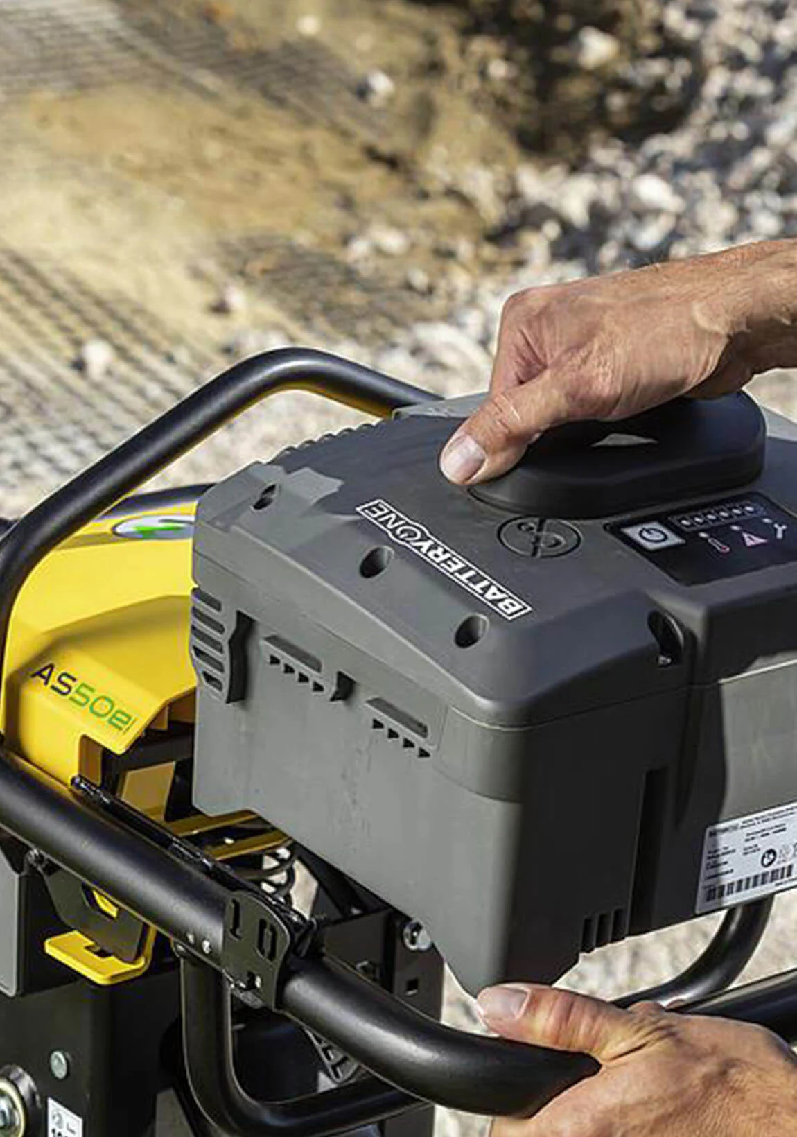 Alquiler para particulares de vibro apisonador a batería