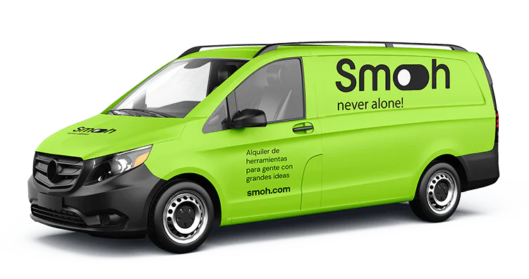 Smoh envía y recoge herramientas de alquiler para particulares a domicilio