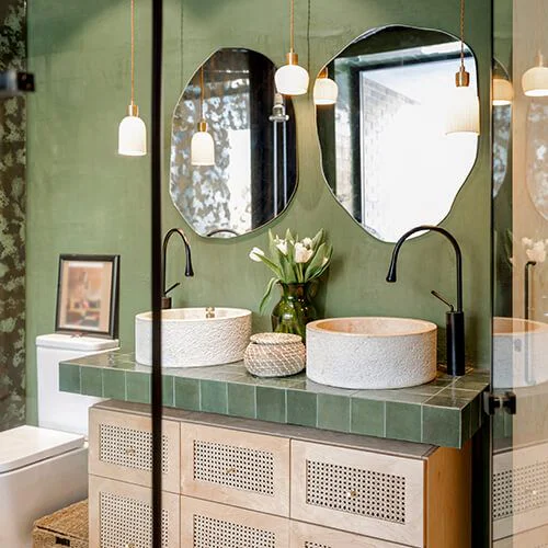 Inspiración pintura baño