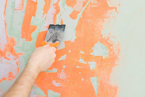 quitar pintura espatula