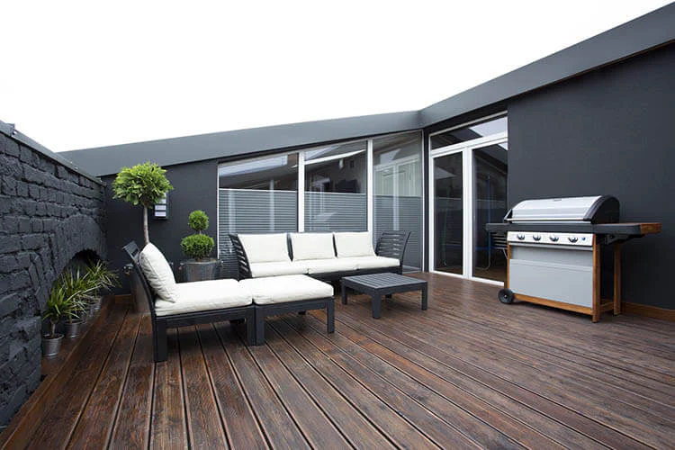 La terraza siempre a punto
