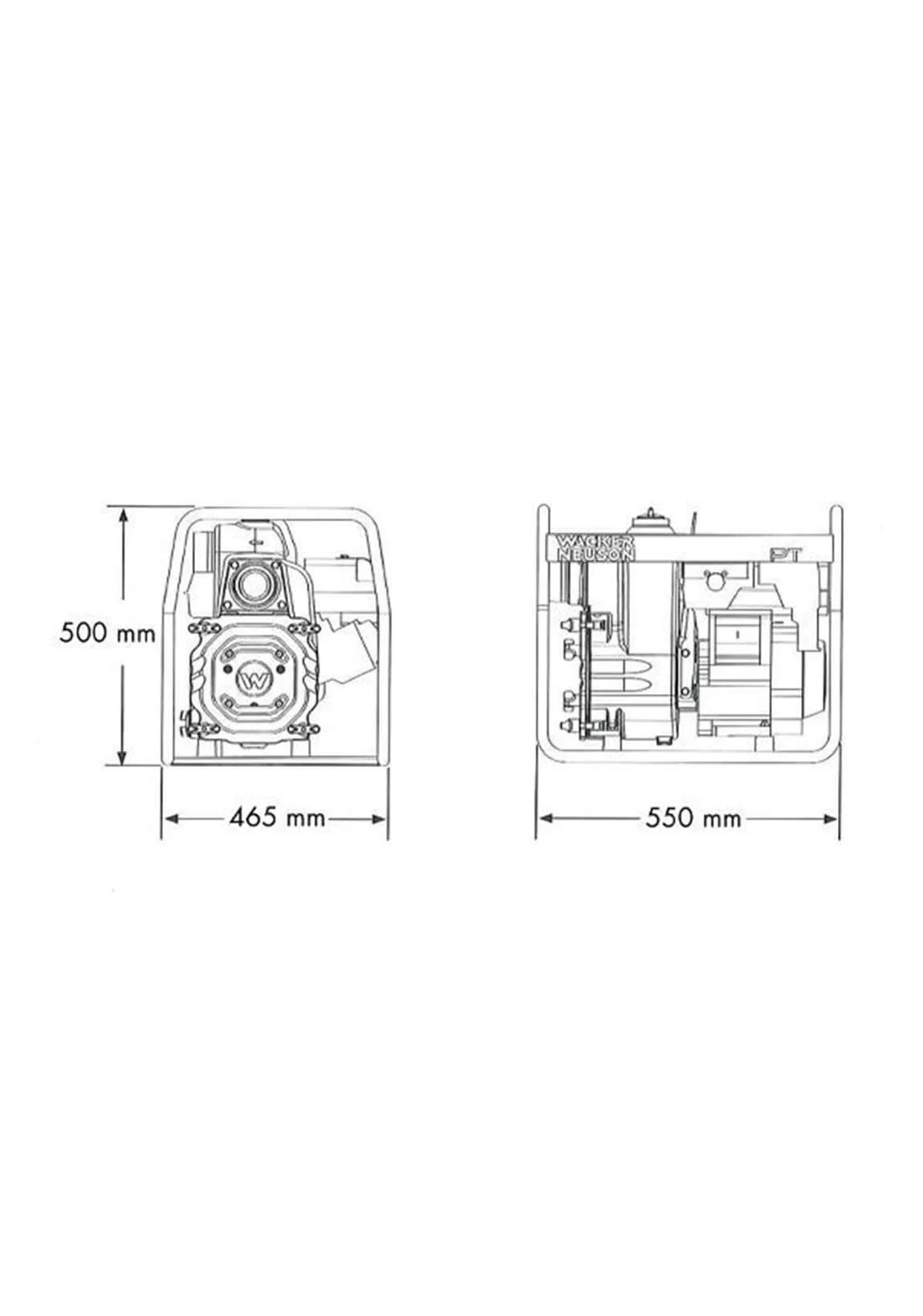 Diagrama Bomba de achique sumergible Wacker Neuson PT2A