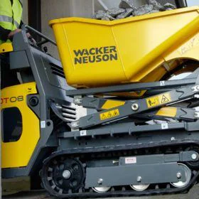 Alquiler de Dumper oruga 800 kg para particulares