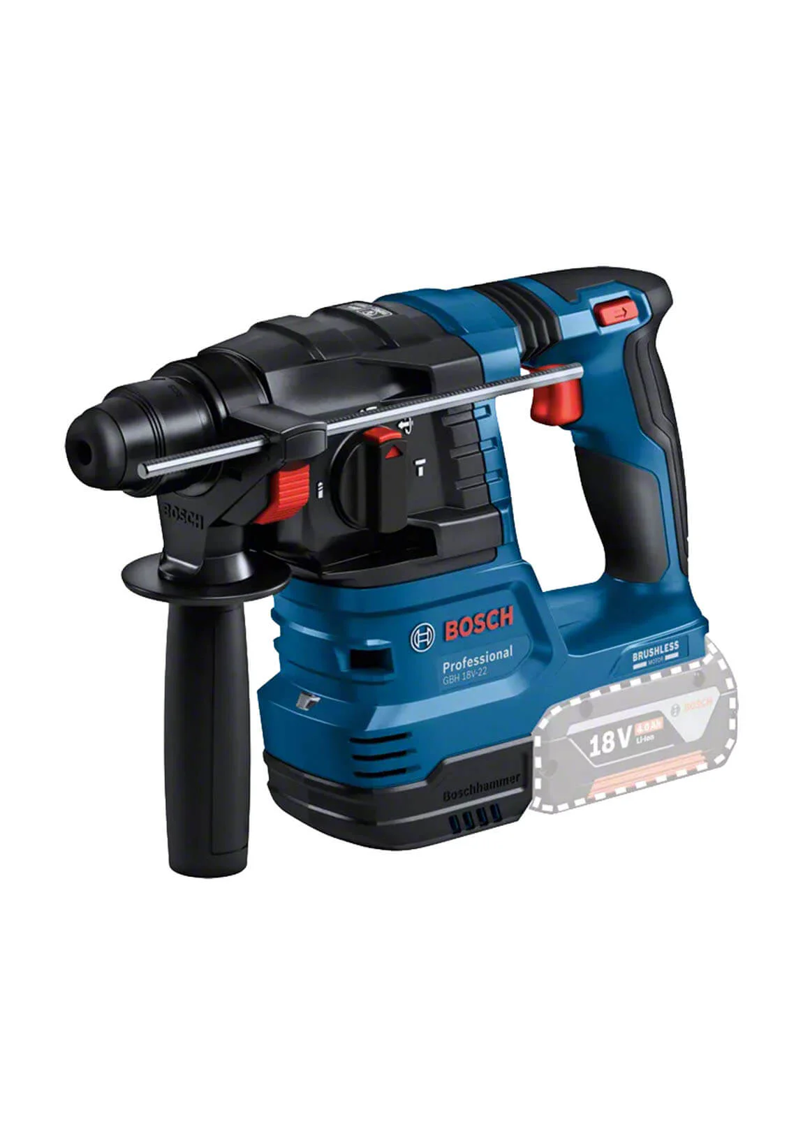Alquiler de Martillo perforador Bosch GBH 18V-22