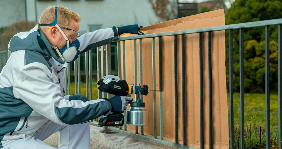 Cómo usar el pulverizador de pintura Finish Control 4000 de Wagner