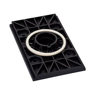 Base rectangular para lijadora orbital eléctrica