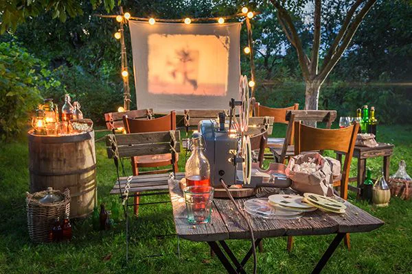 cine al aire libre