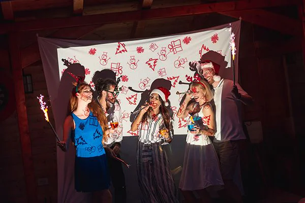 photocall casero