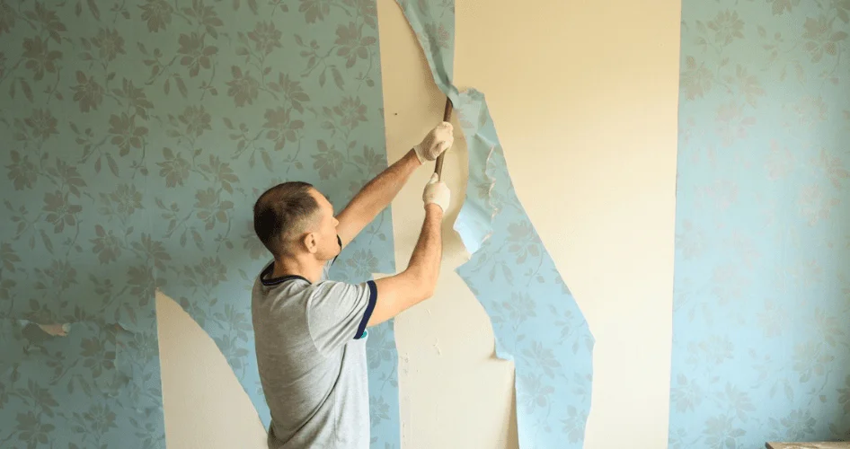 quitar papel pintado
